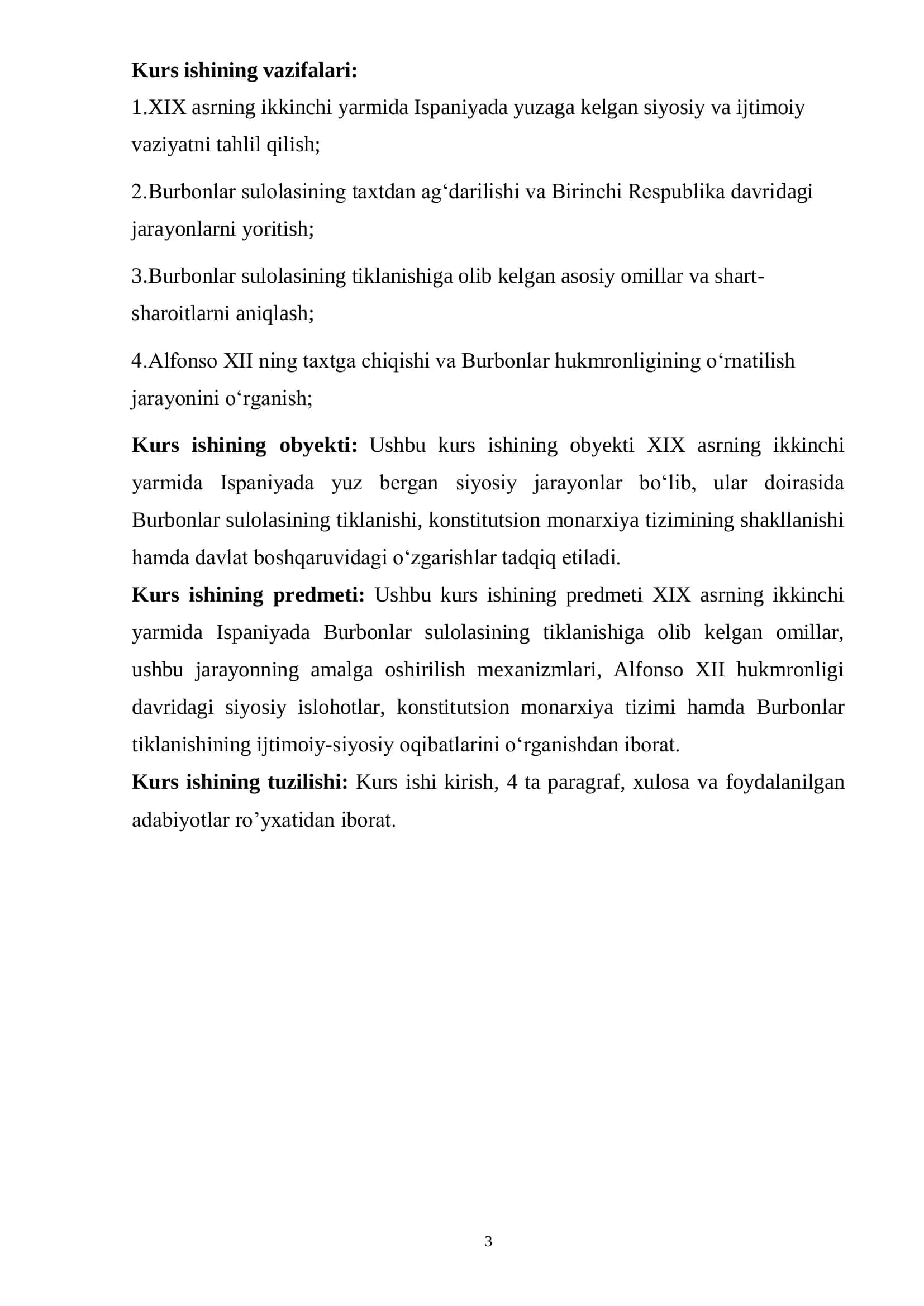 BOB Burbonlar sulolasi 3