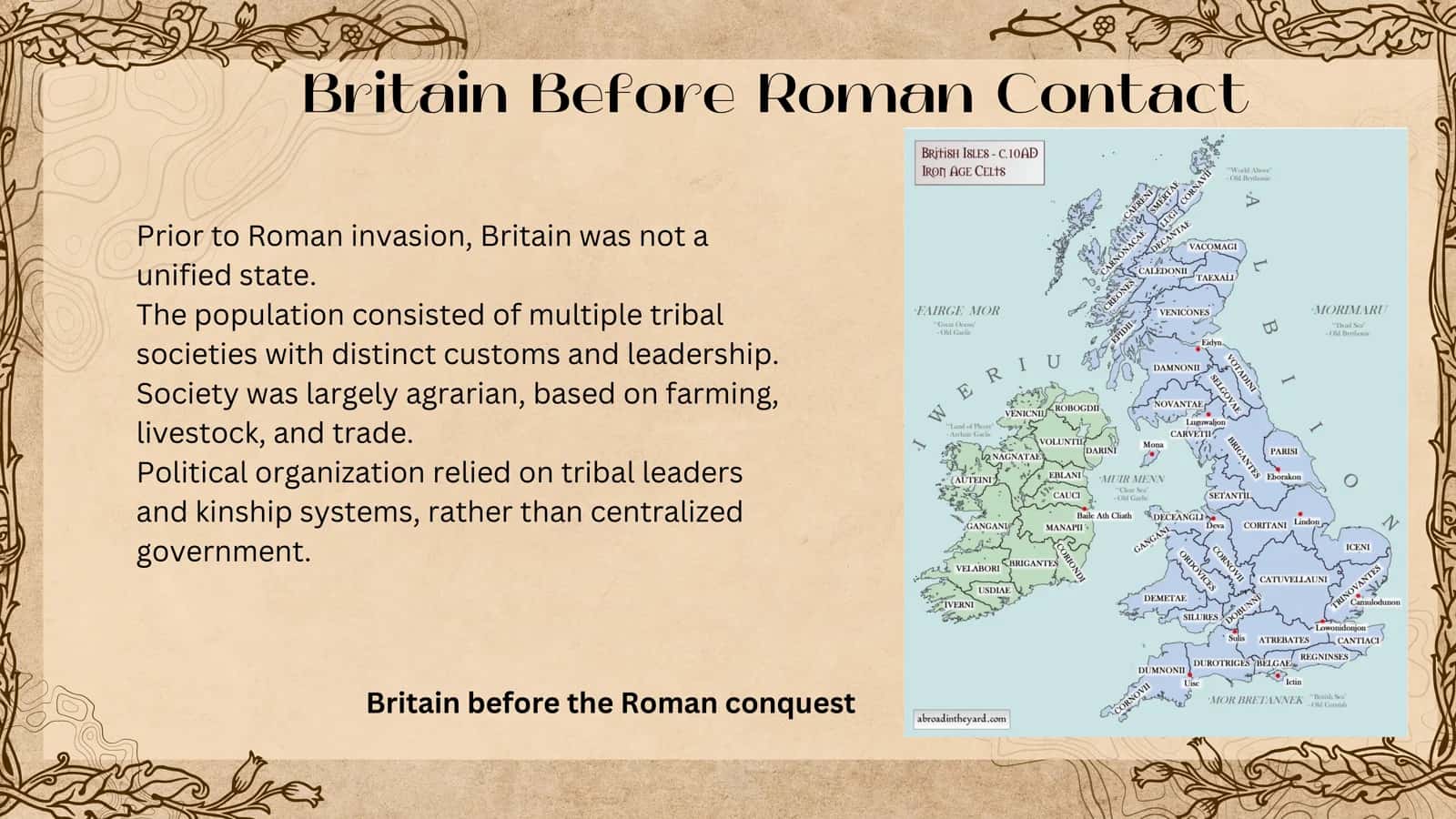 Overview of early British history 3