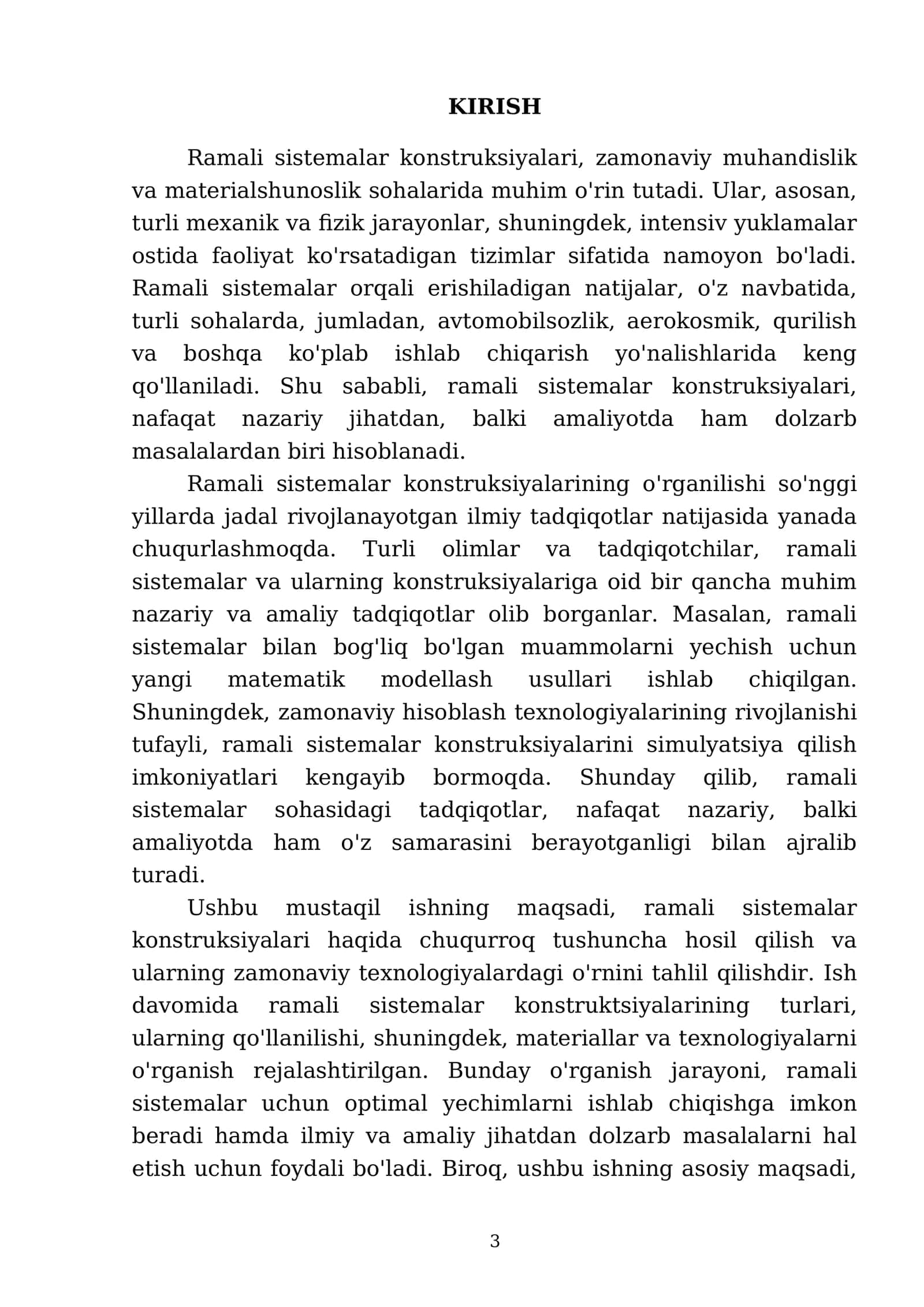 Ramali sistemalar konstruksiyalari 3