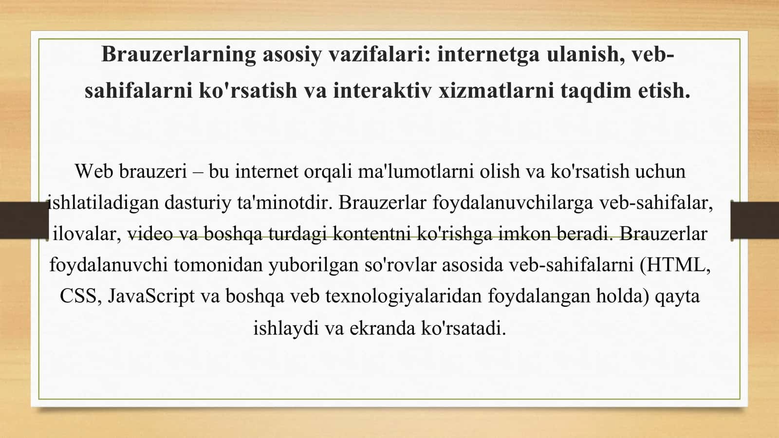 WEB BRAUZERLARI 3