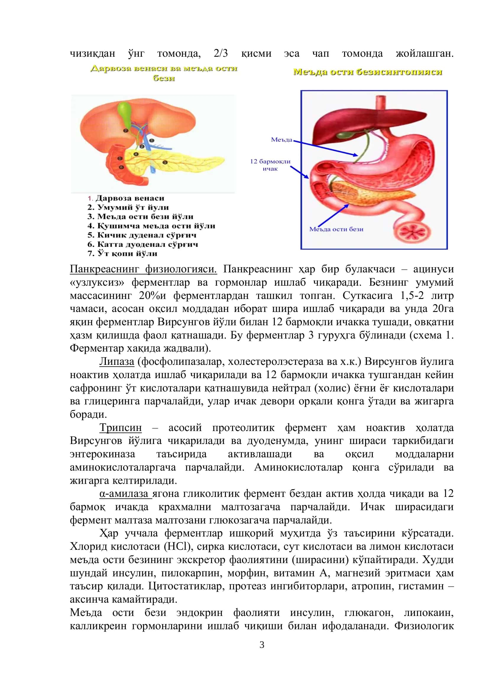 ЎТКИР ПАНКРЕАТИТ 3