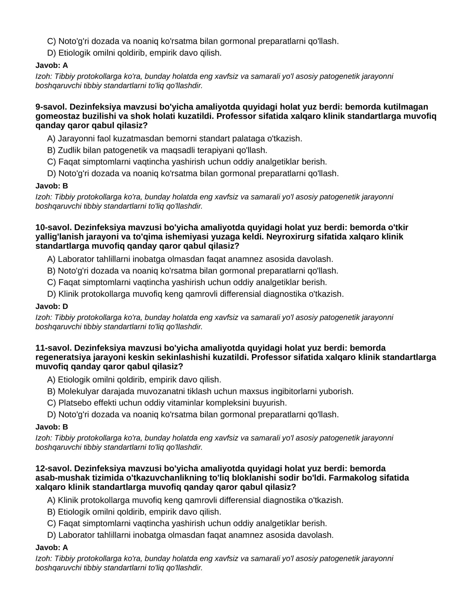 DEZINFEKSIYA - 1-QISM 3