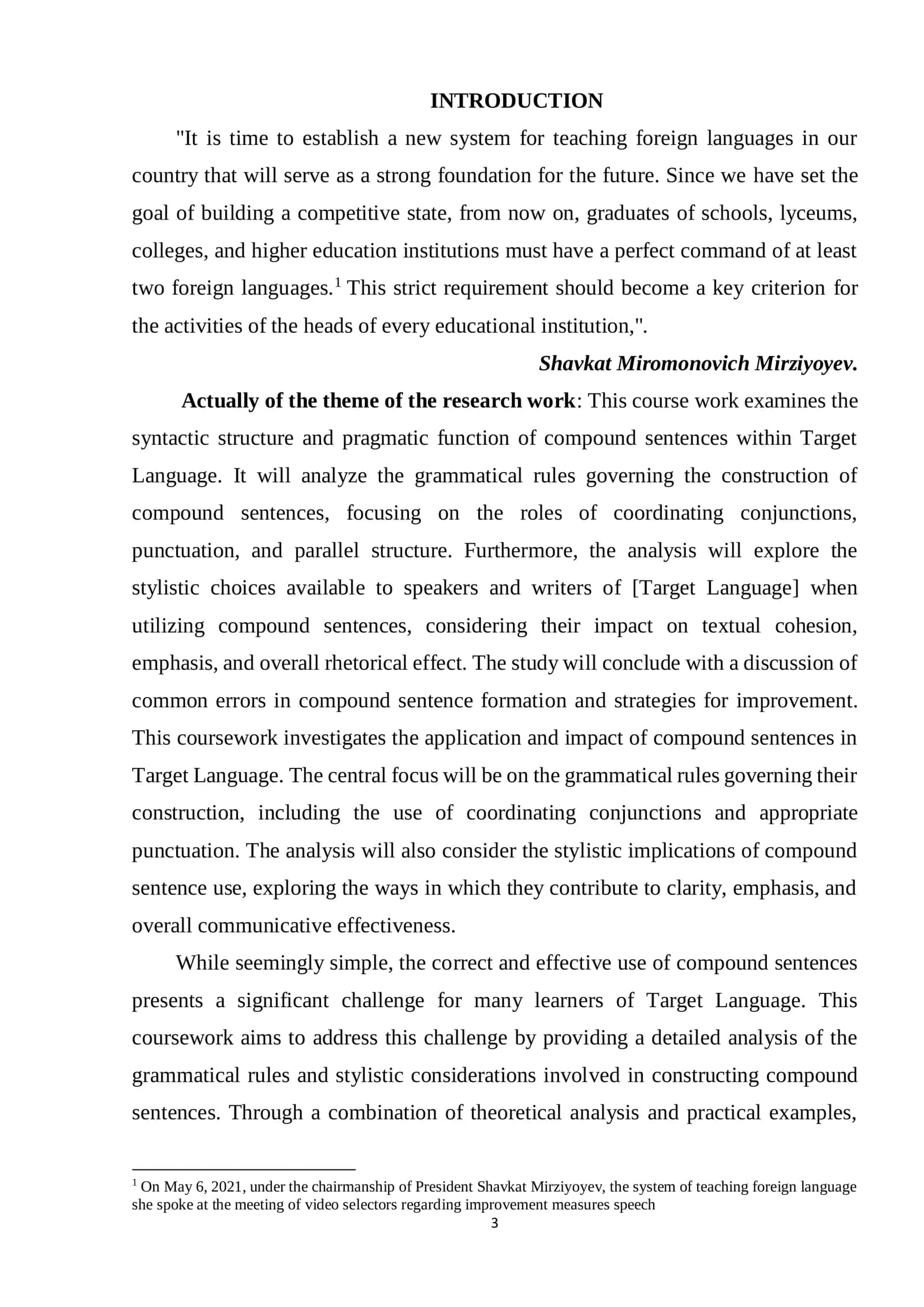 LEARNING LANGUAGE ASPECTS 3