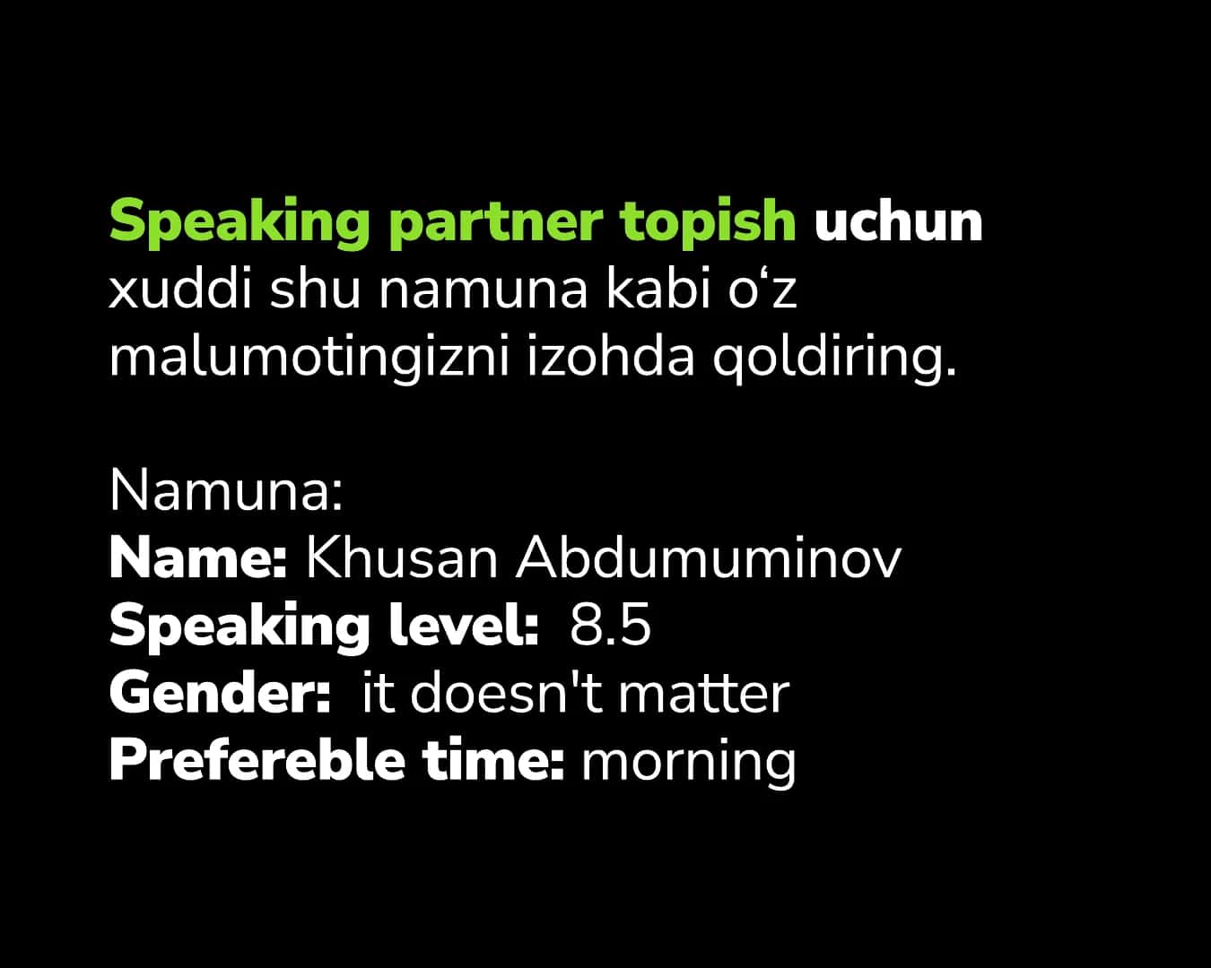My journey to Speaking 8.5 3