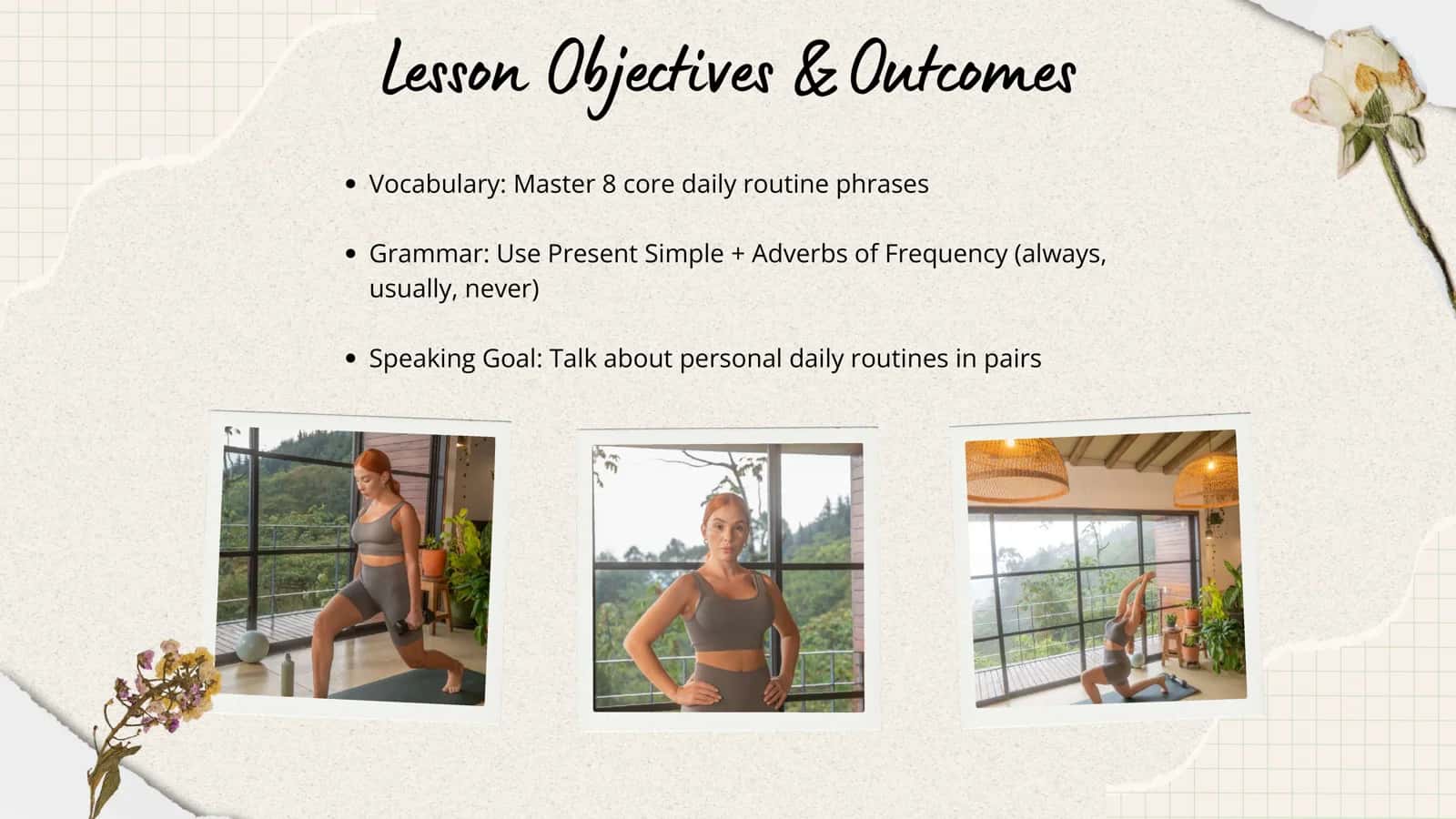 Daily Routine Lesson Plan 3