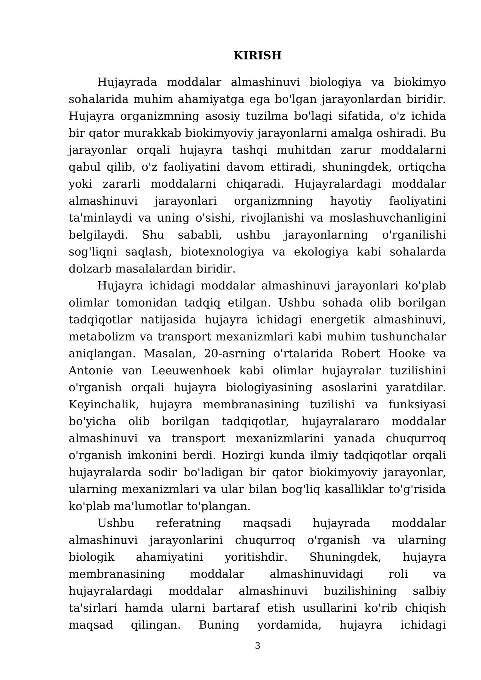 Hujayrada moddalar almashinuvi 3