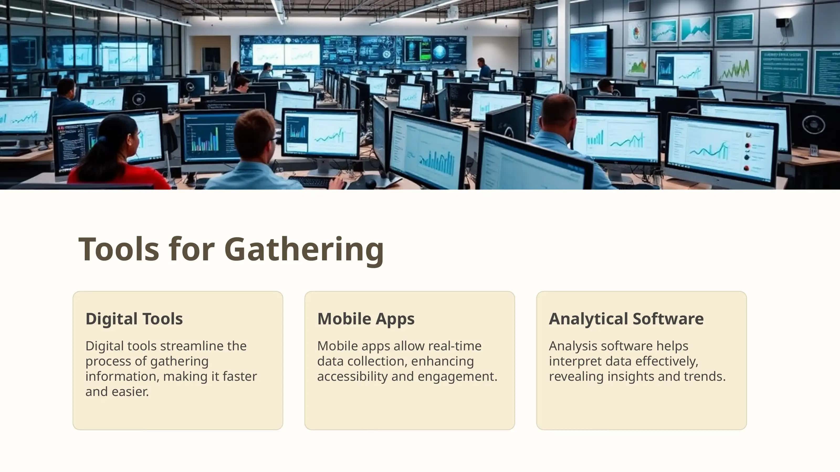 Gathering and delivering 3