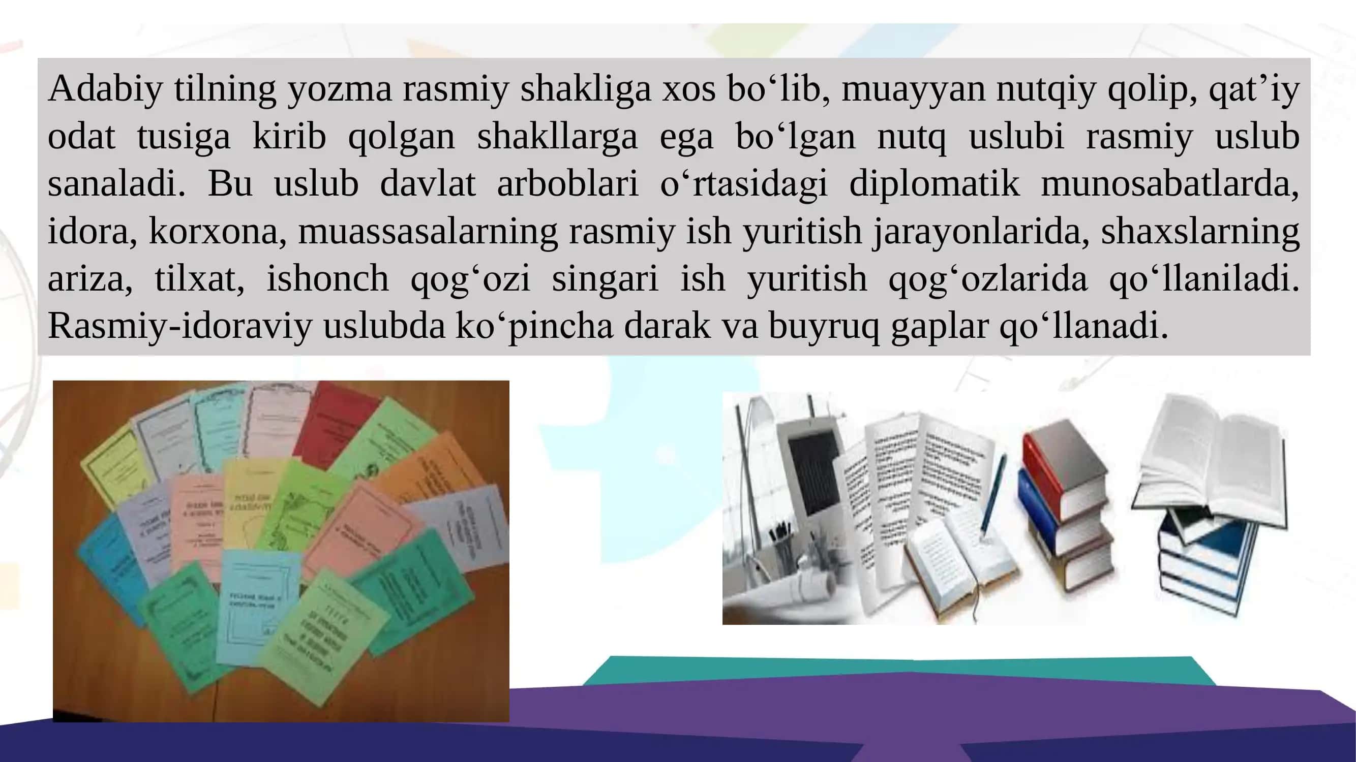 Rasmiy uslub 3