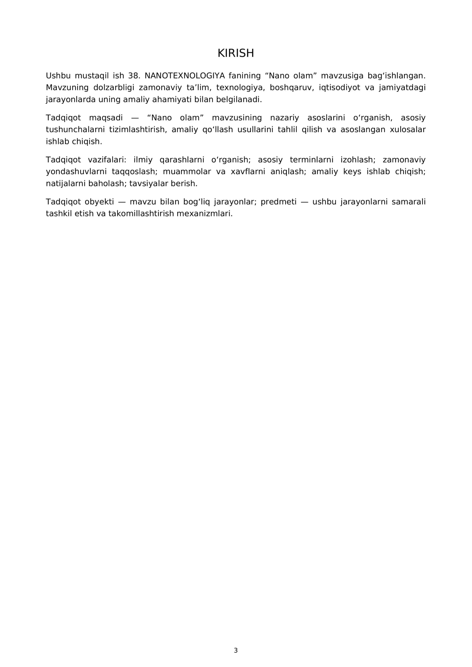 Nano olam 3