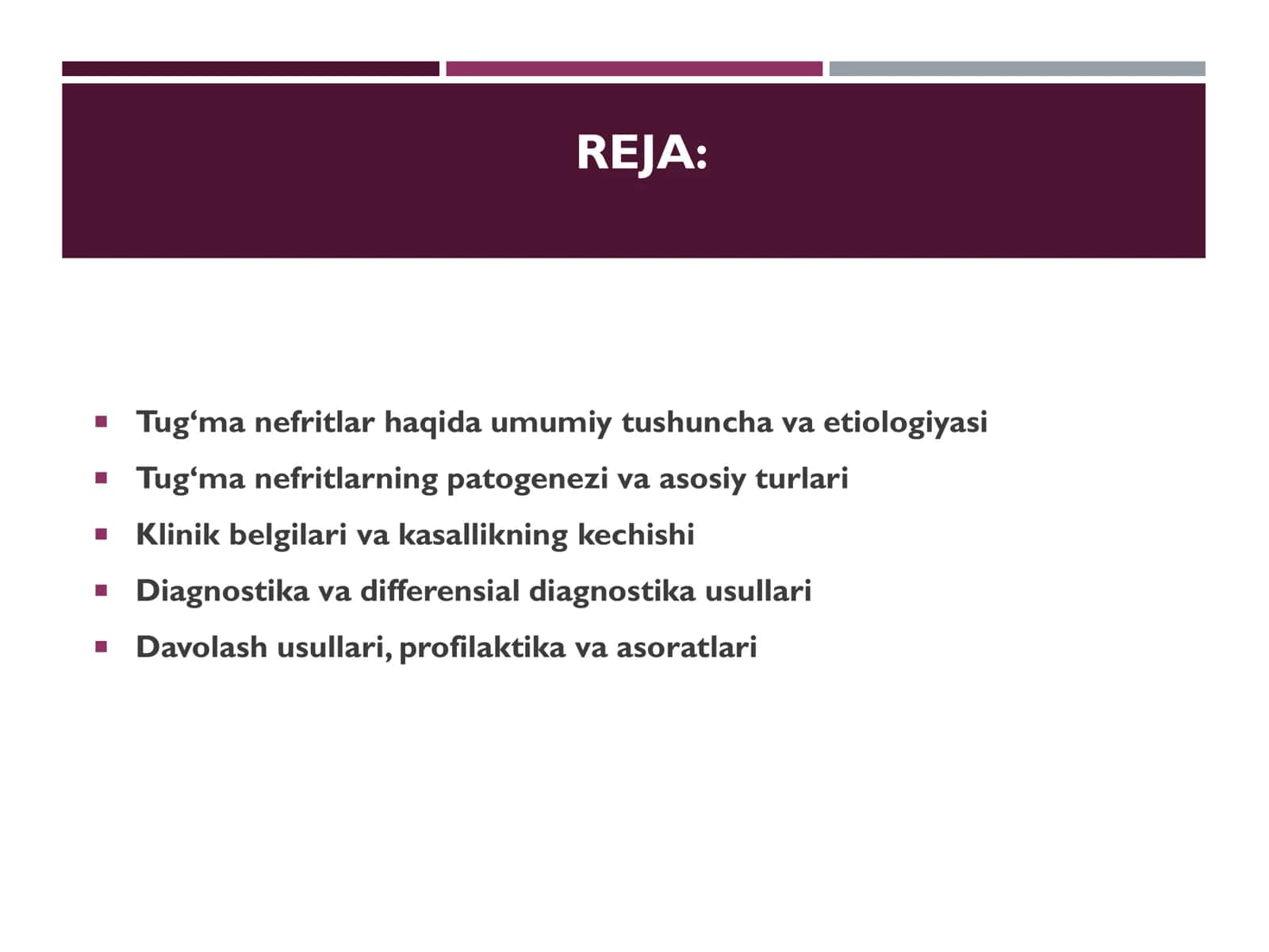 Tug‘ma nefritlar 3