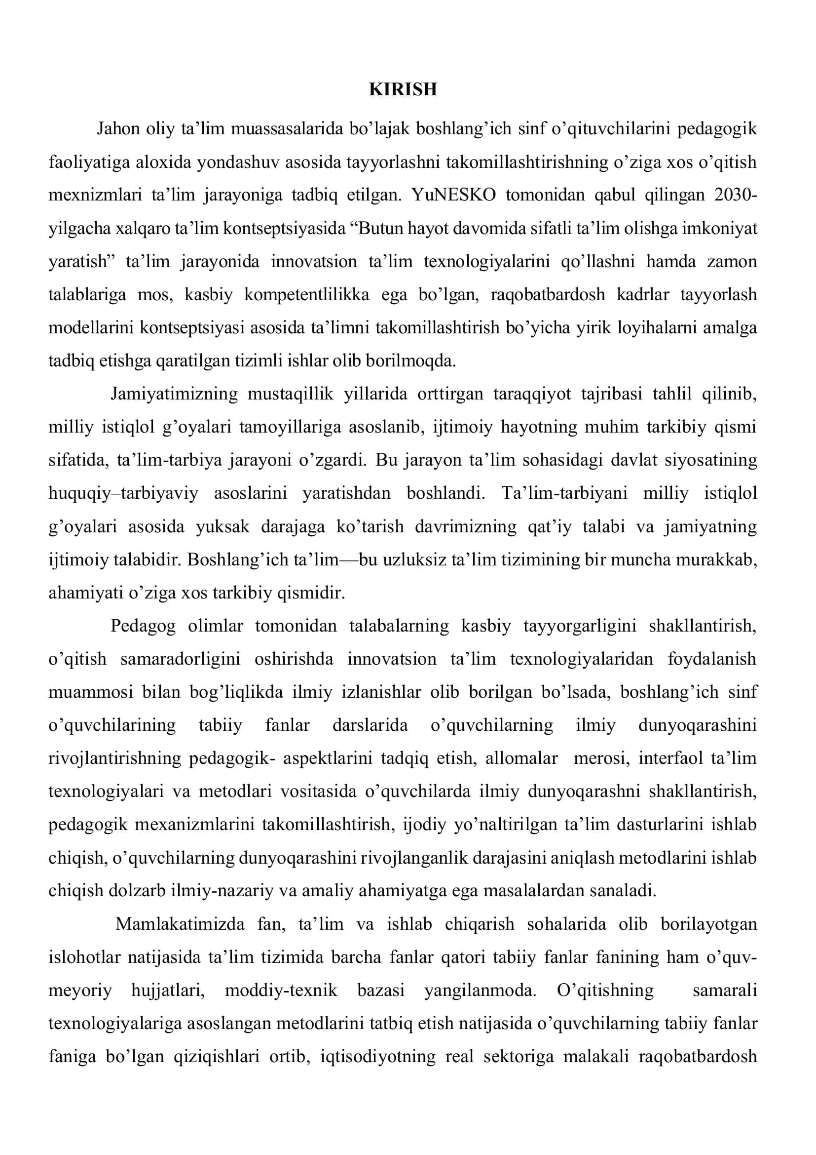 Uslubiy ko’rsatma 3