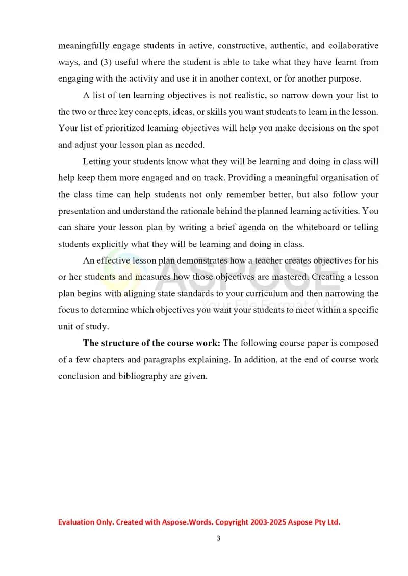 LESSON PLAN CONTROLLED PRACTICE AND THINGS TO KEEP IN MIND WHILE CREATING 3