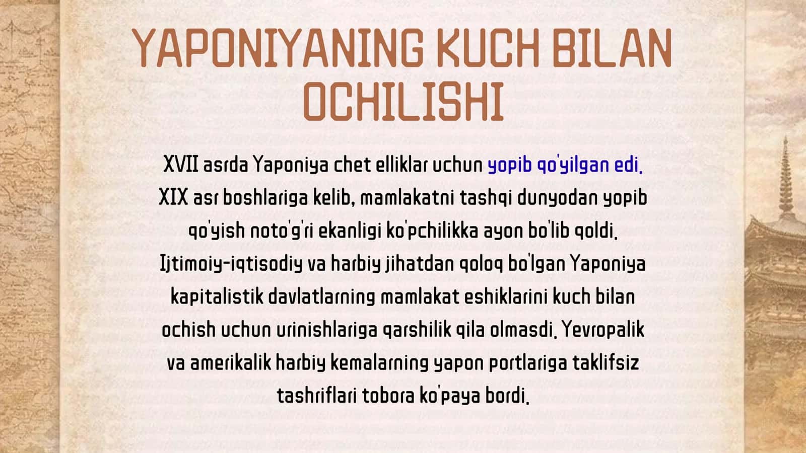 Yaponiya va Koreya 3