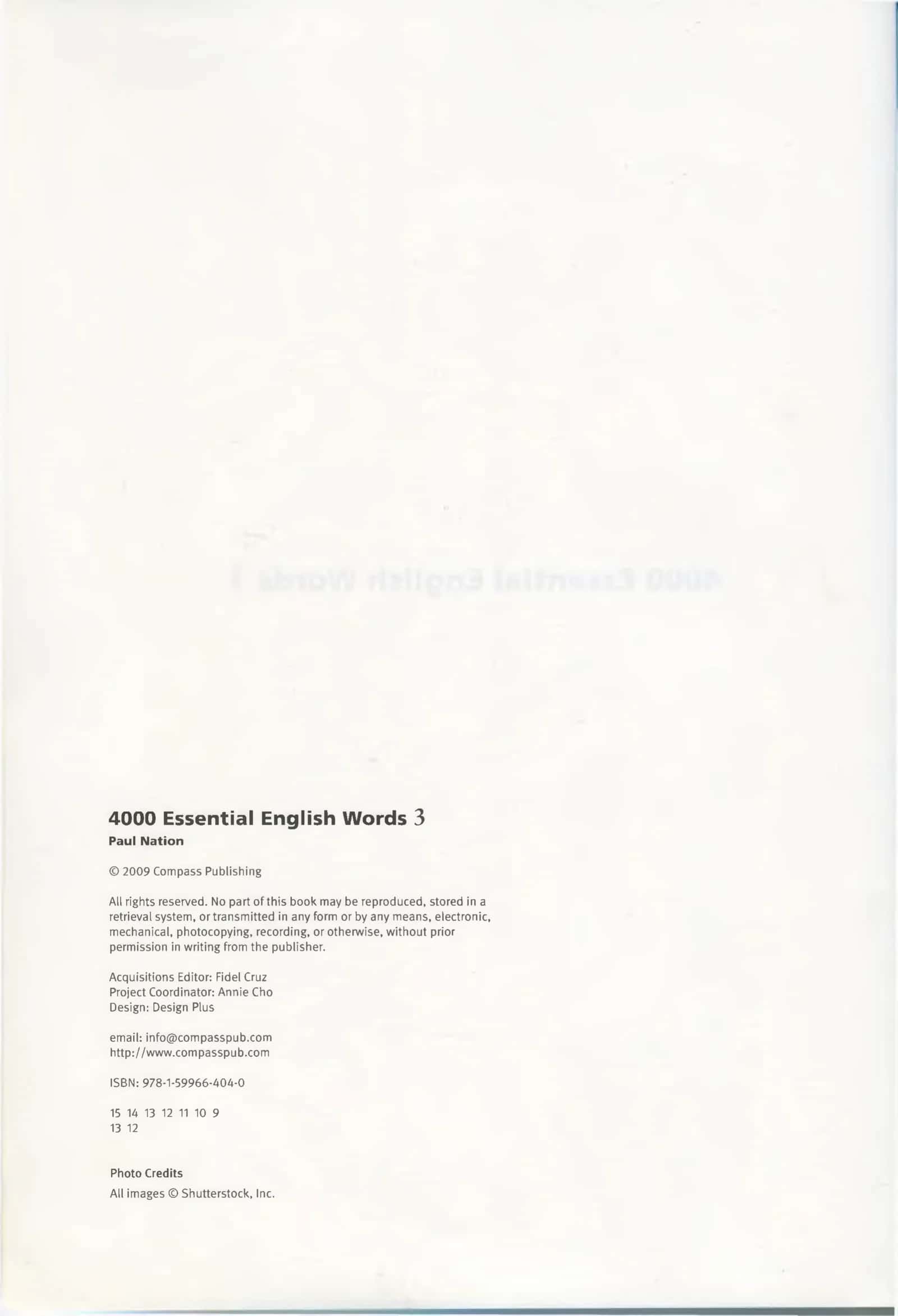 4000 Essential English Words 3 3