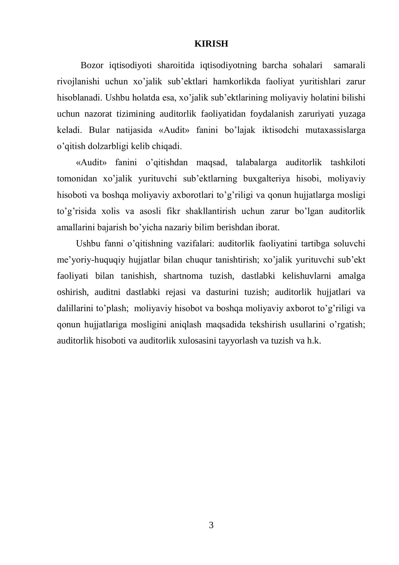 Audit 3