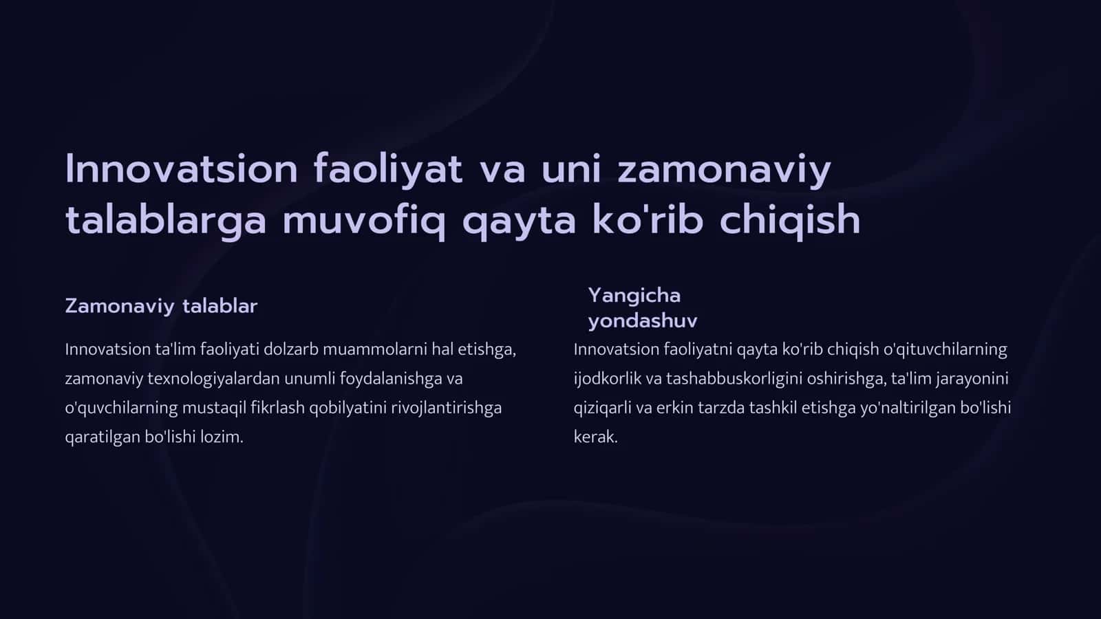 Pedagogning innovatsion faoliyati 3