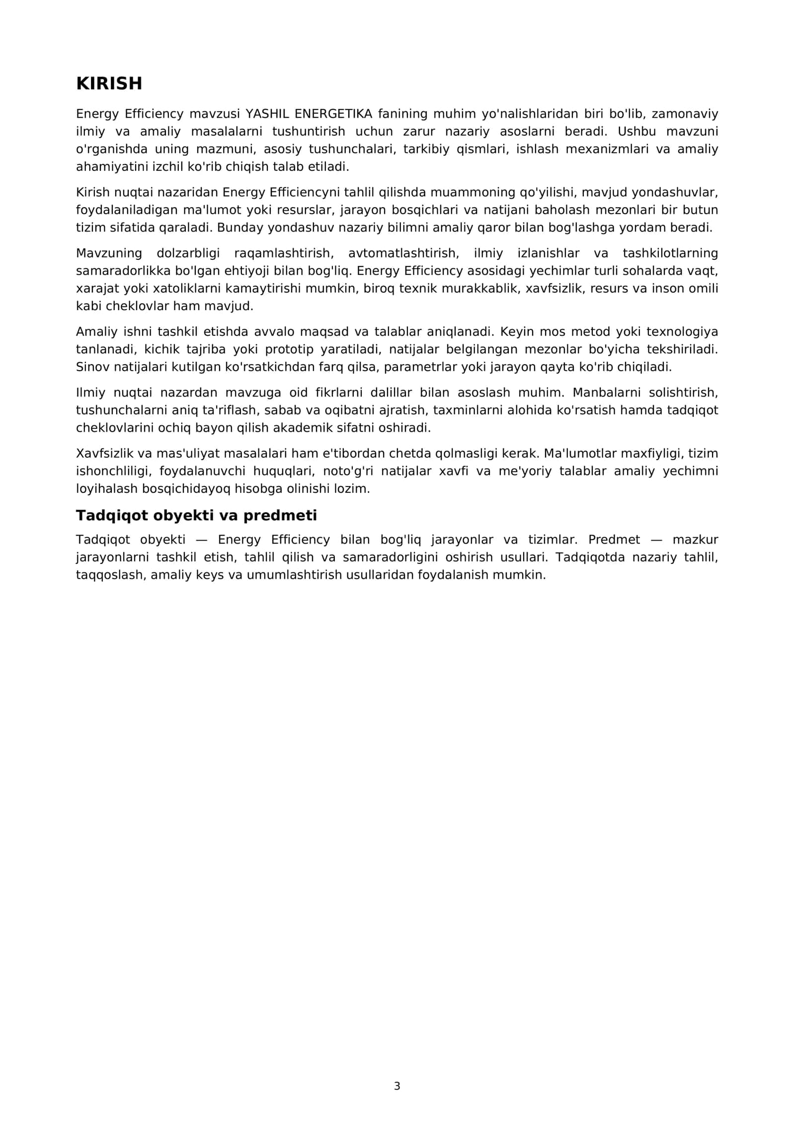 Energy Efficiency 3