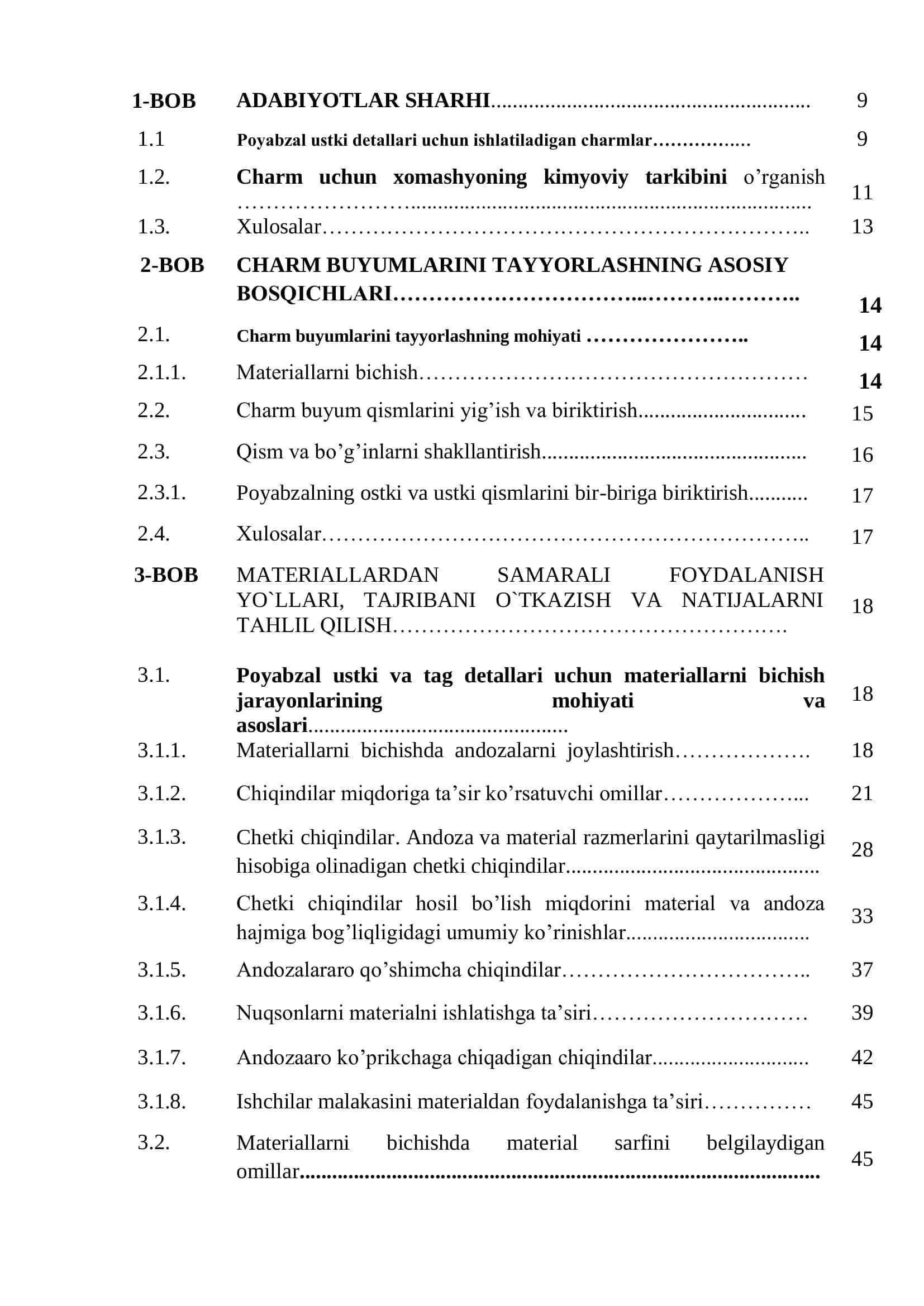 Yengil sanoat buyumlari konstruktsiyasini ishlash va texnologiyasi (charm va mo’yna buyumlari) - Bitiruvchi: Hayitboyev Nuriddin Ismailjon o’g’li 3