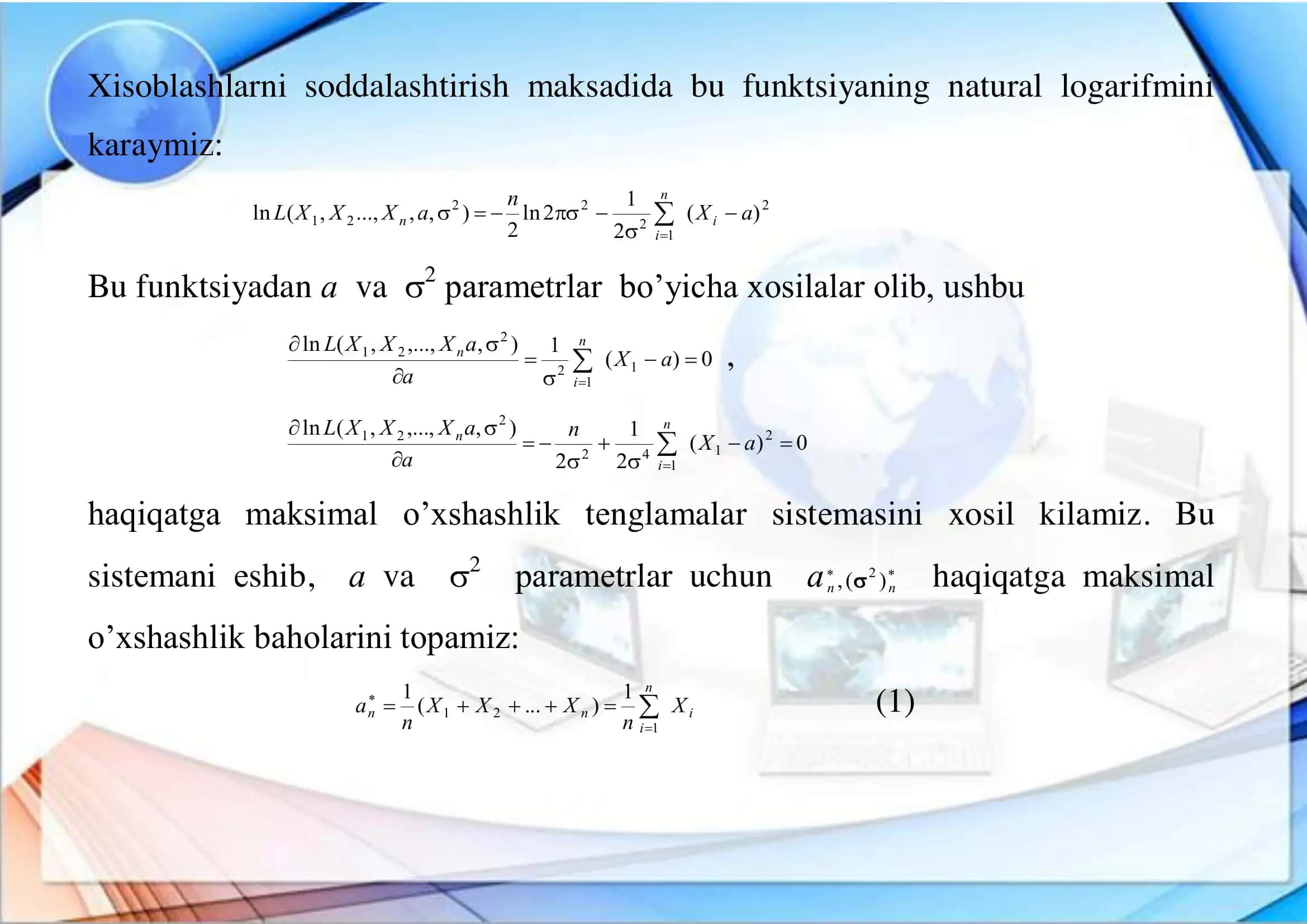 Normal taqsimot va uning xususiyatlari 3