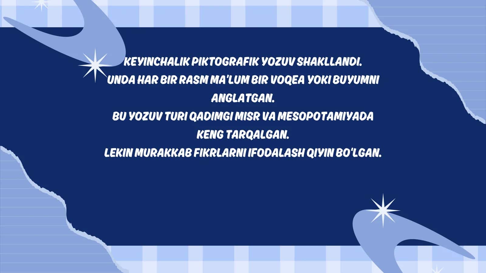 YOZUV VA XATTOTLIK 3