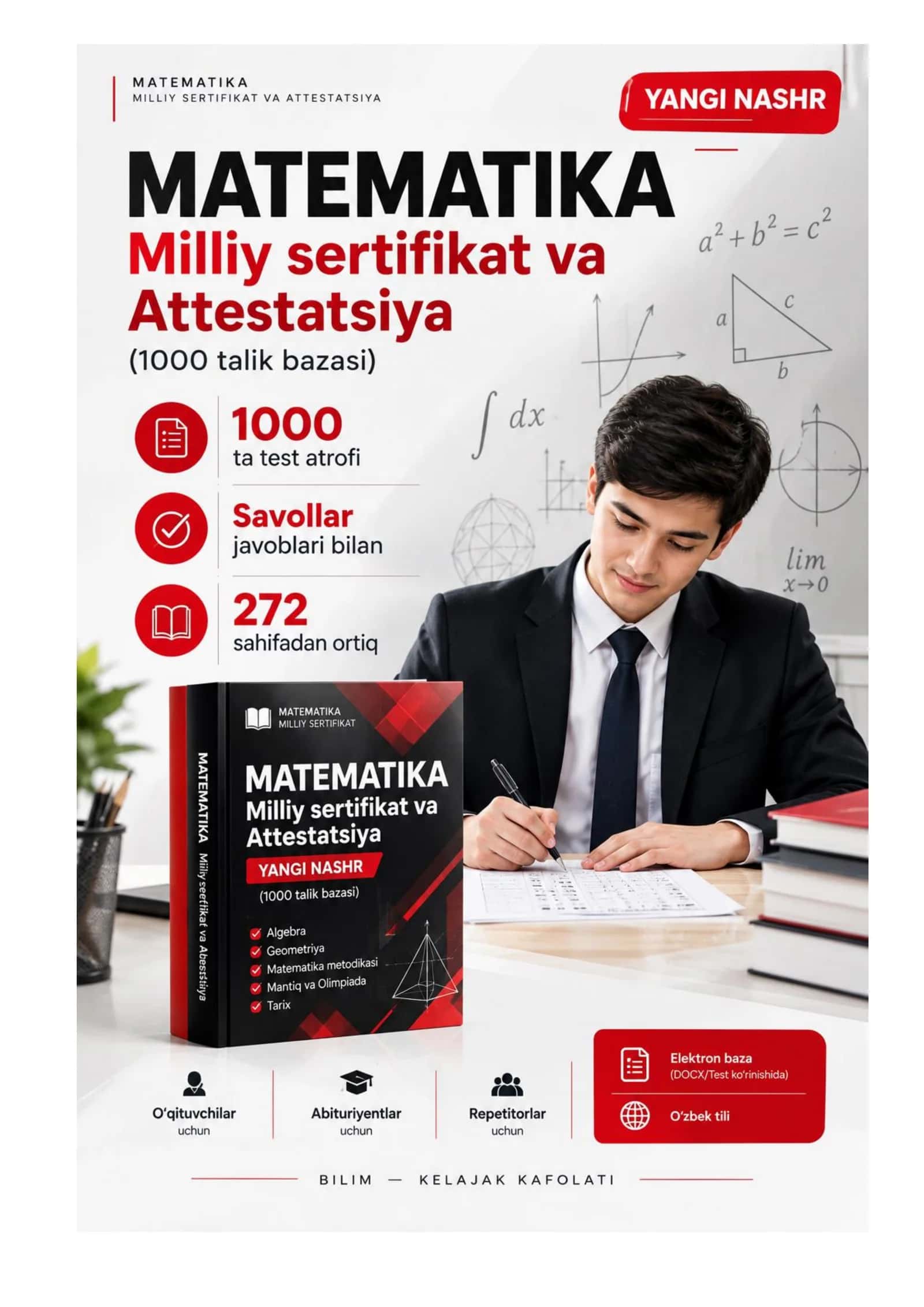 Matematika Milliy sertifikat ATTESTATSIYA 3
