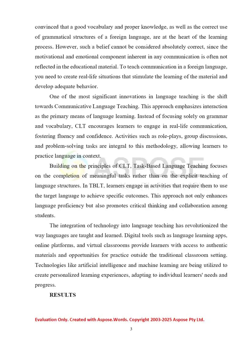 Methodology of teaching foreign languages innovations and prospects 3