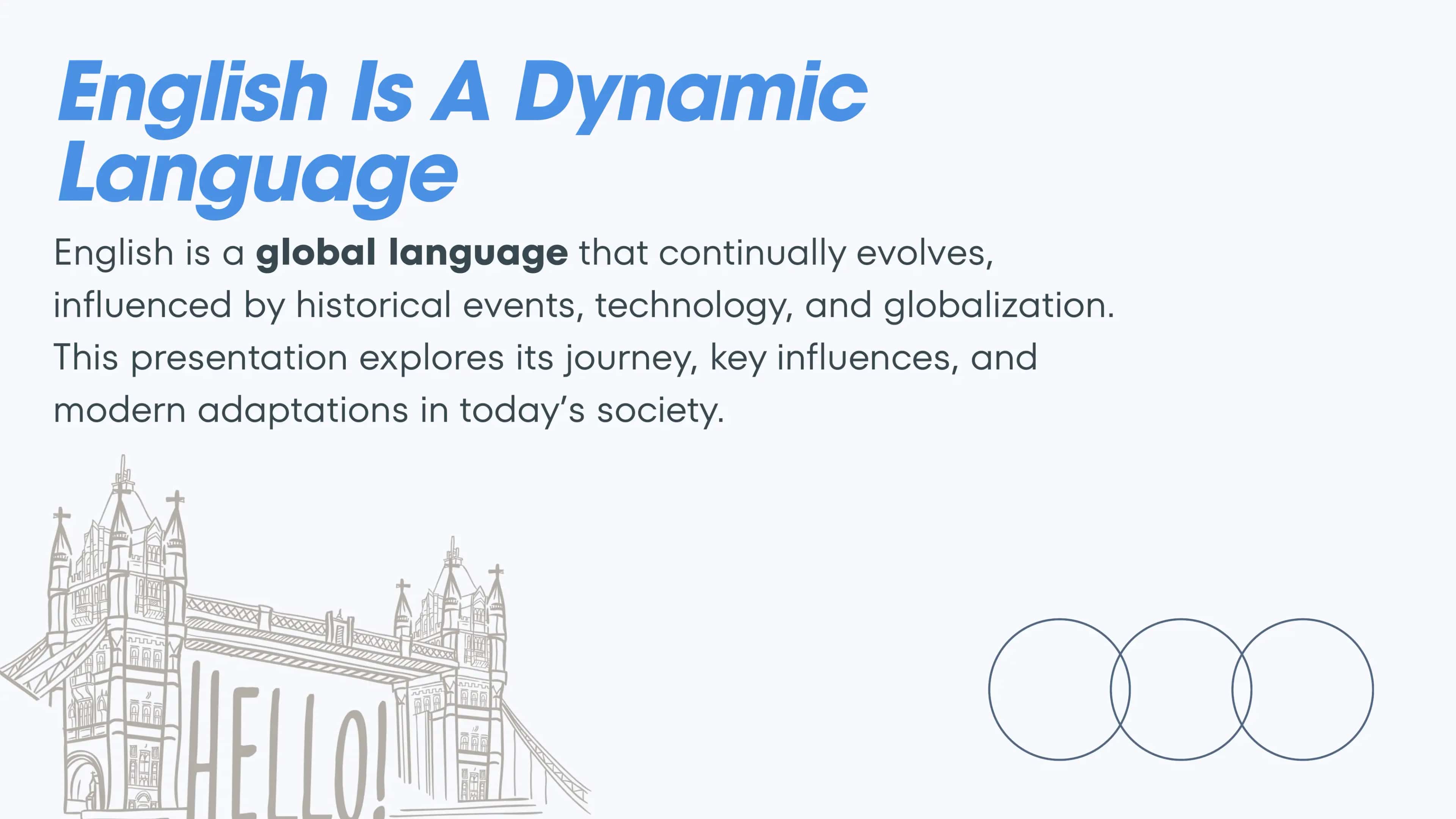 English in a changing world 3