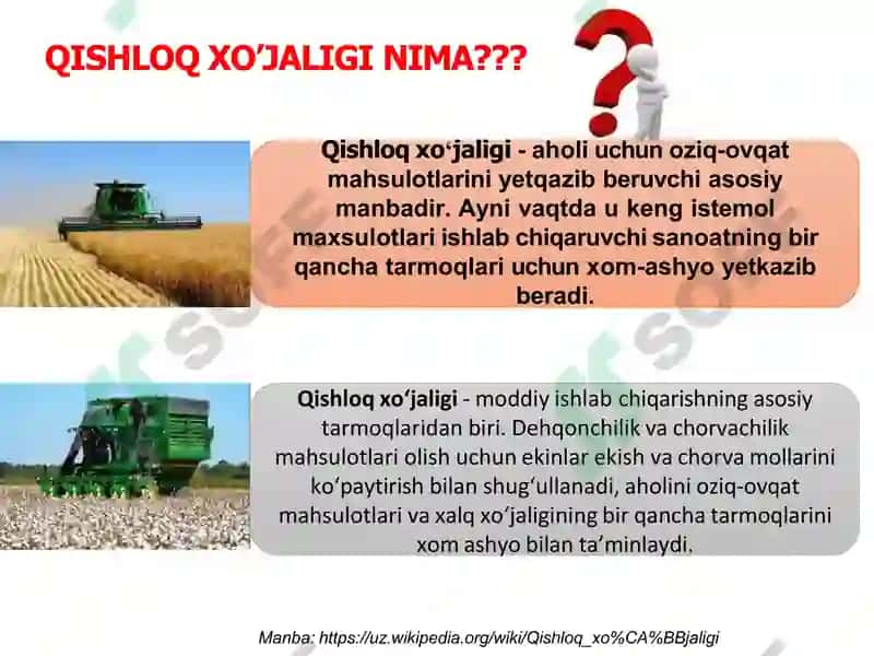 Qishloq xo'jaligi 3