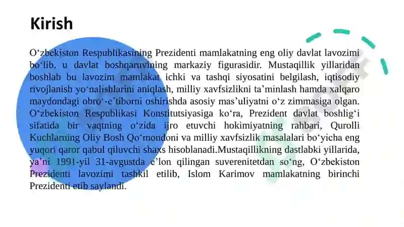 O'zbekiston Respublikasining Prezidenti 3