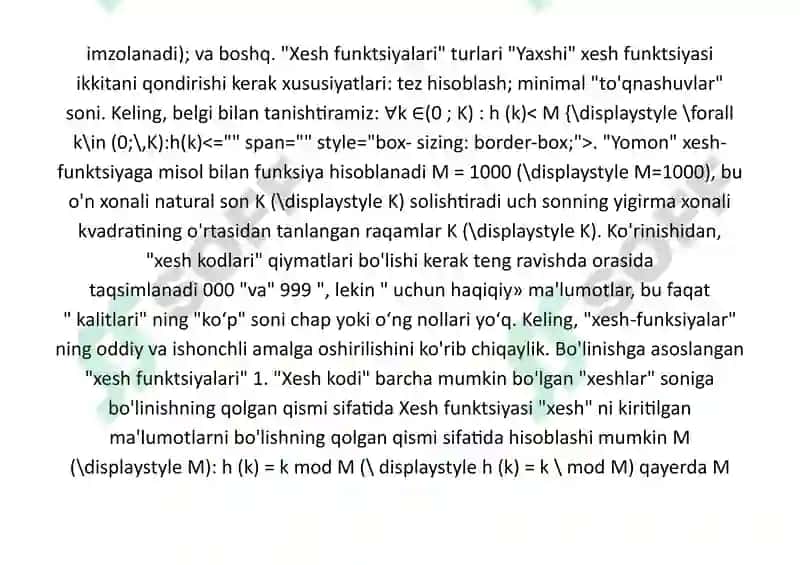 Xeshlash 3