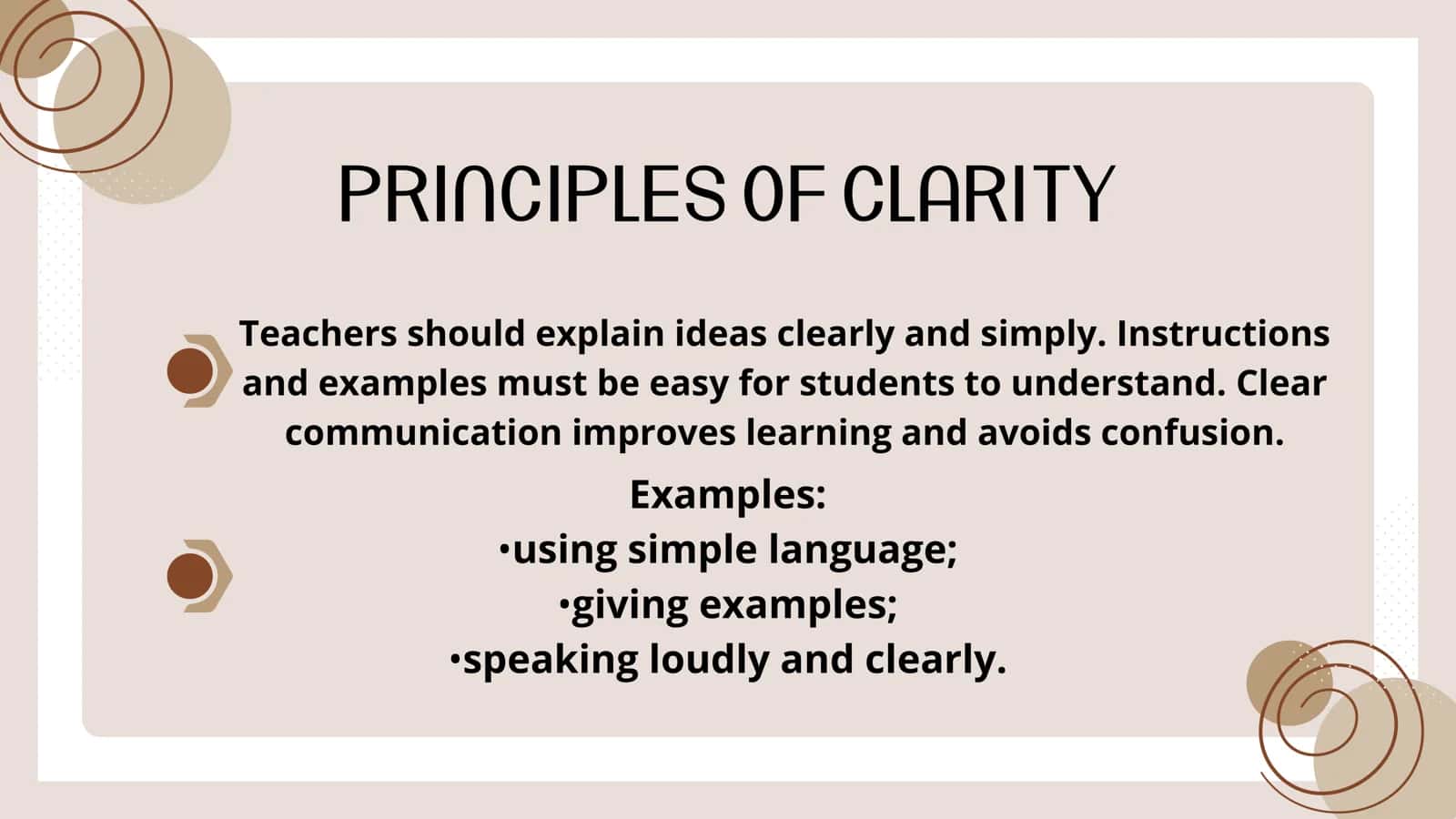Principles of Teaching Communication 3