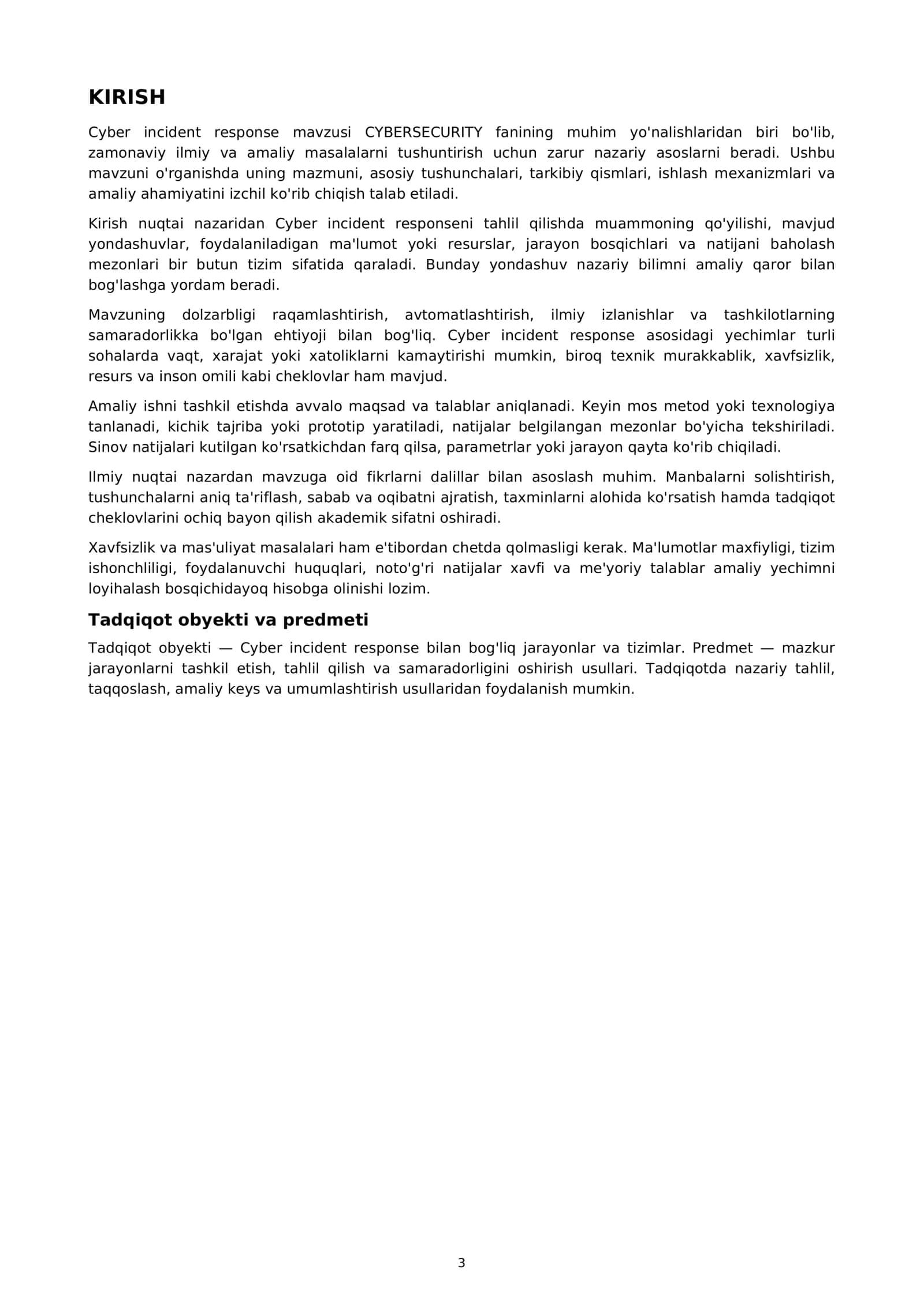 Cyber incident response 3
