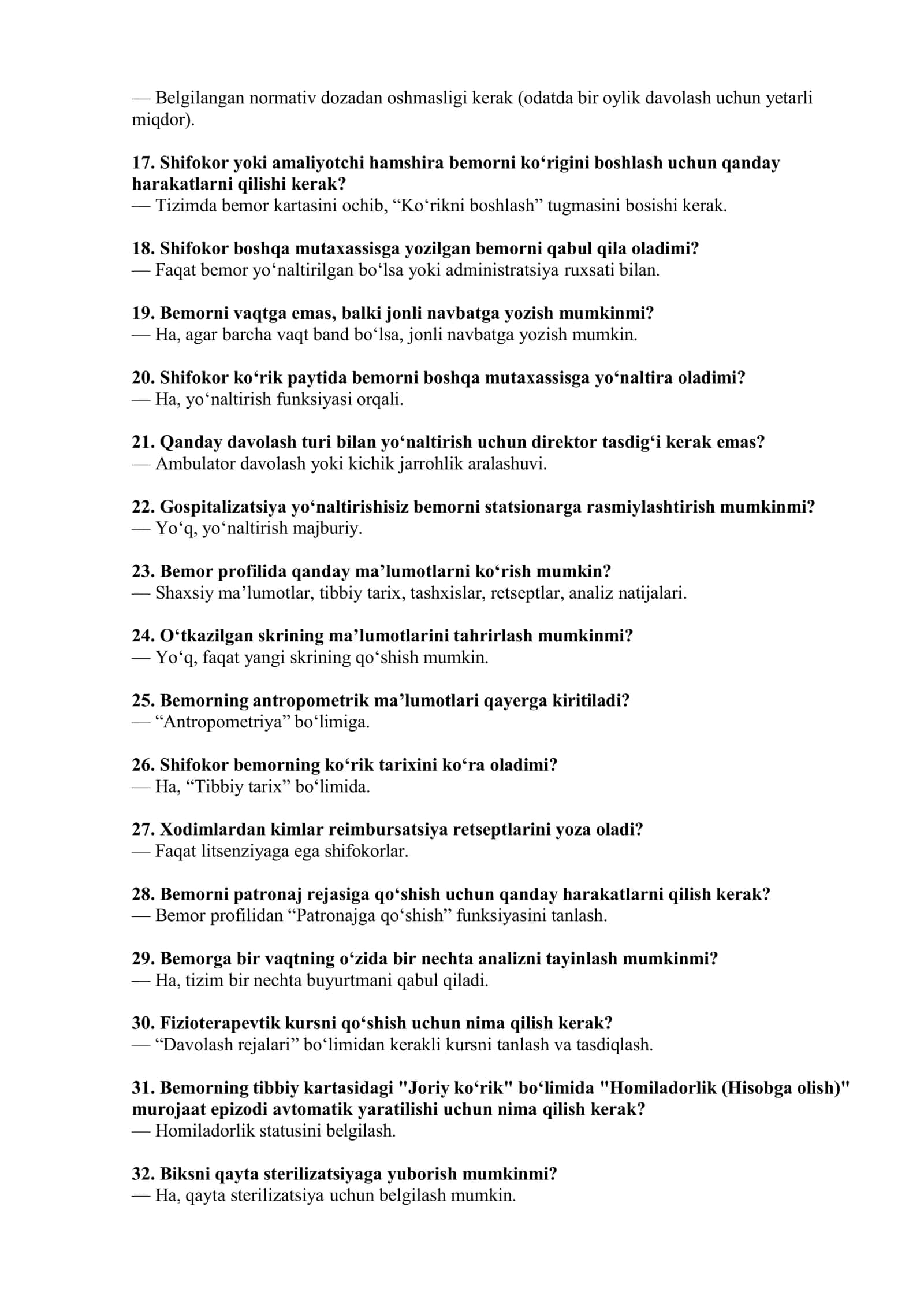 🩺 ARGOS | DMED TIBBIYOT TESTLARI  📚 100 TA SAVOL-JAVOB 3