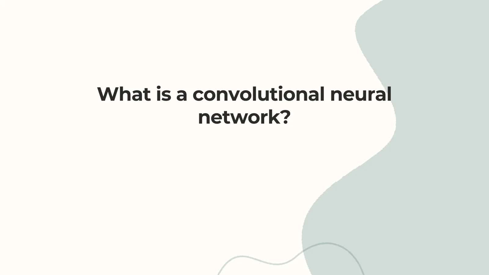 Convolutional Neural Network 3