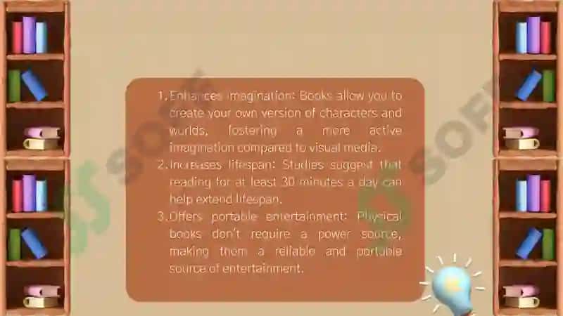 PROS AND CONS OF READING BOOKS 4