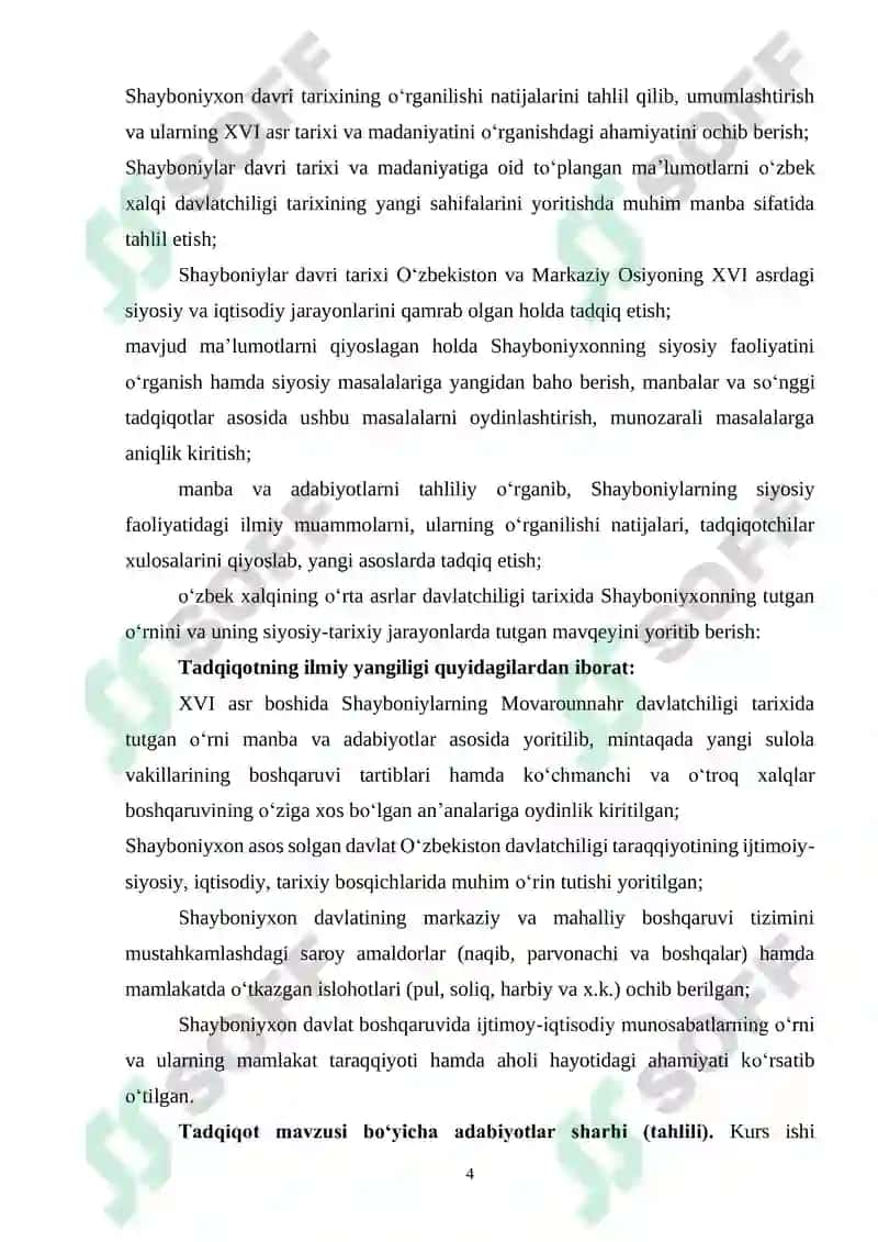 BUXORO XONLIGIDA SHAYBONIYLAR DAVRI 4