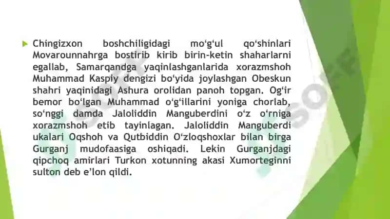 Jaloliddin Manguberdi – Vatan himoyachisi 5