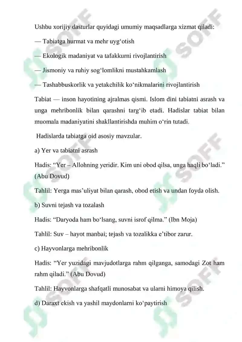 Tabiat bilan tanishtirish metodikasi 5