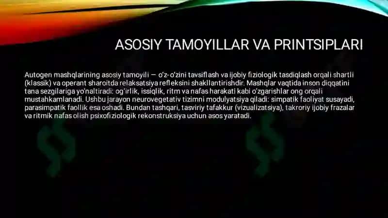 Autogen mashqlar 5