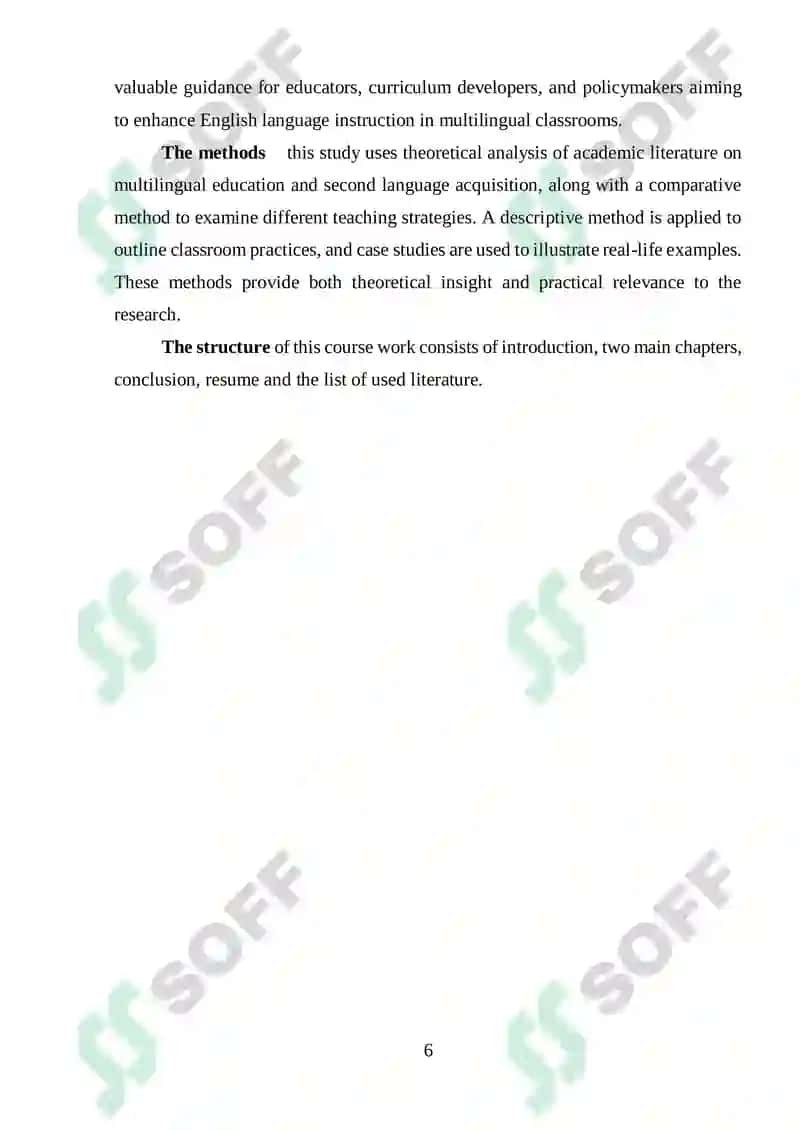 English as a Foreign Language (EFL) Instruction 5