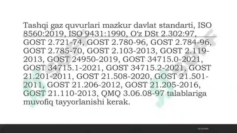 Gaz quvurlari 7