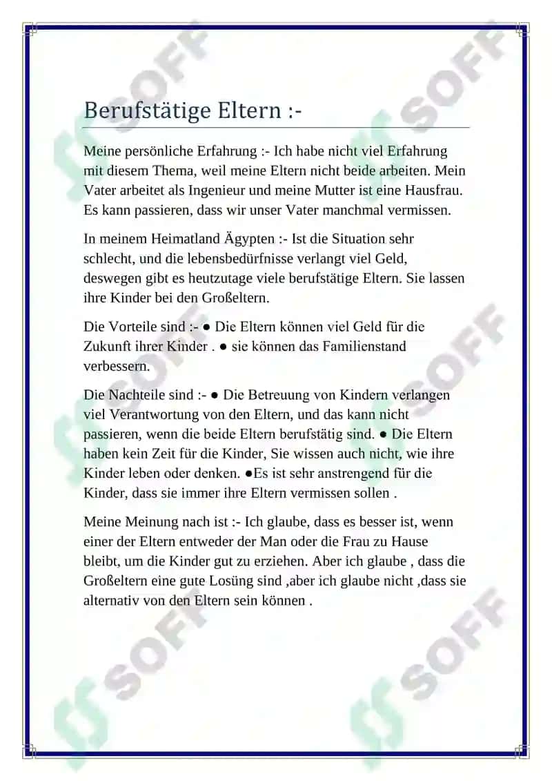 Für sprechen Themen 7