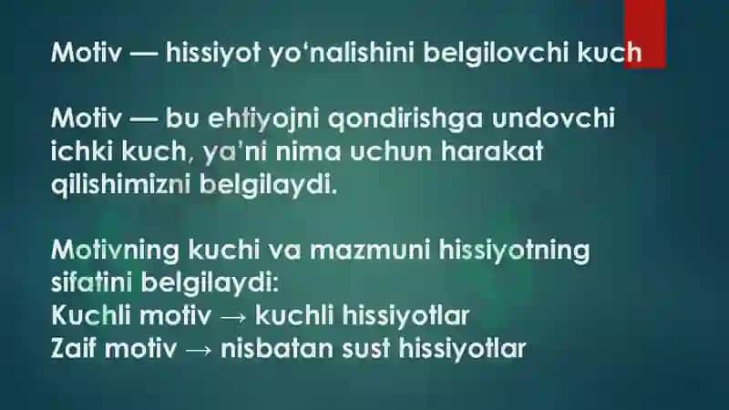 Psixologiya mustaqil ish 7