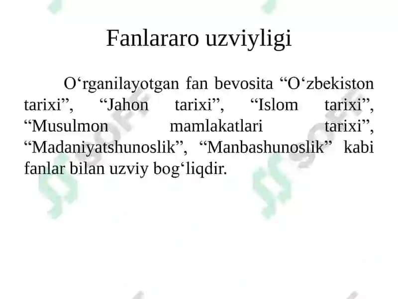 Islom sivilizatsiyasi tarixi 8