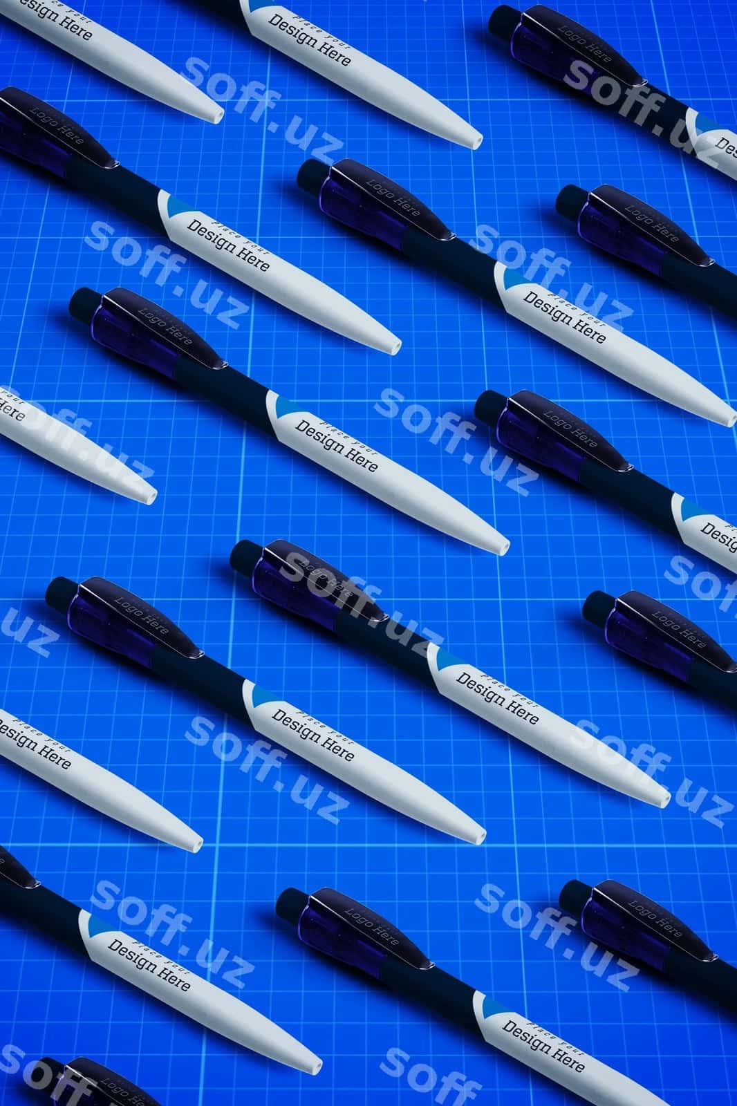 Qozonchalar mockup | Pens mockup 1