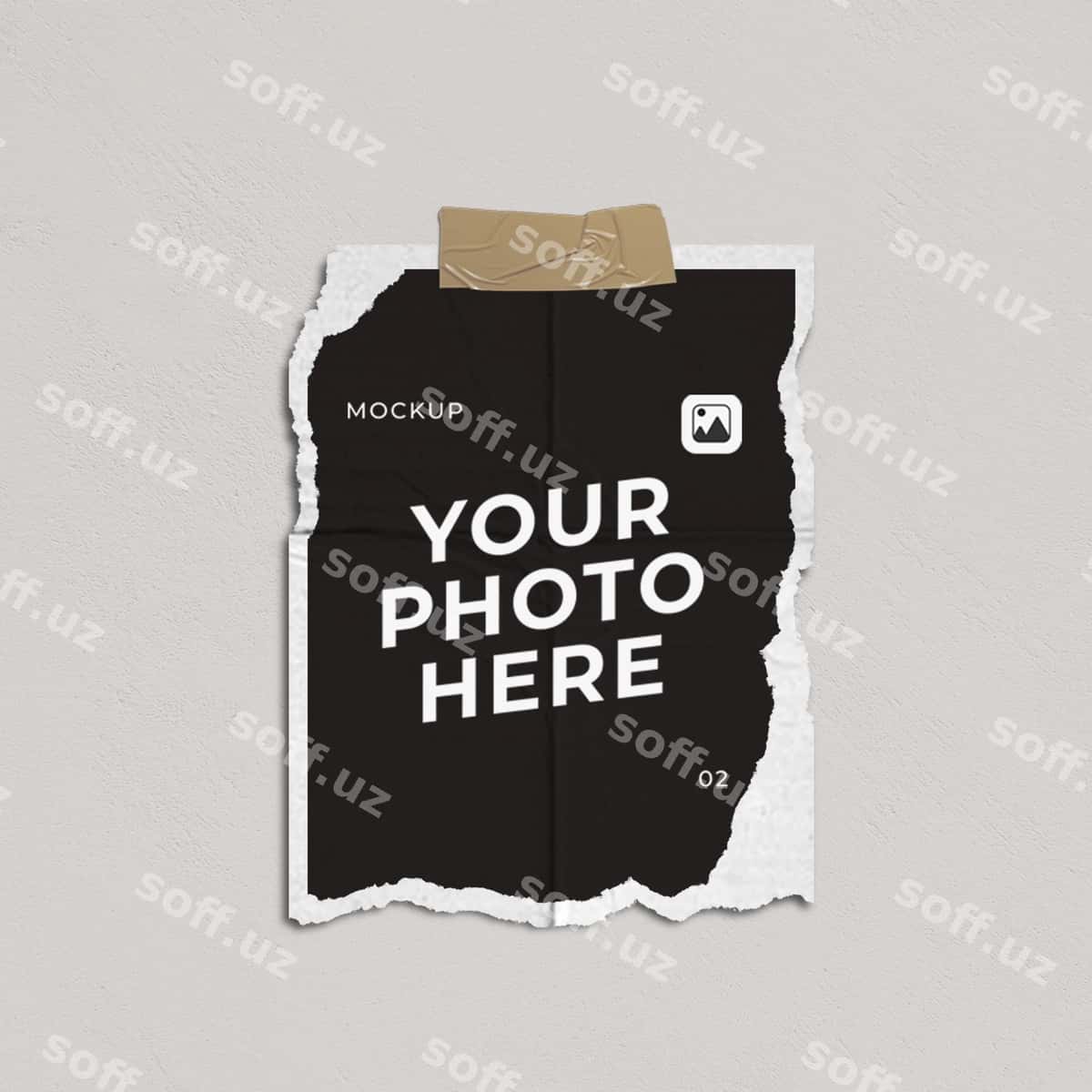 Foto ramka mockup | Photo frame mockup 1