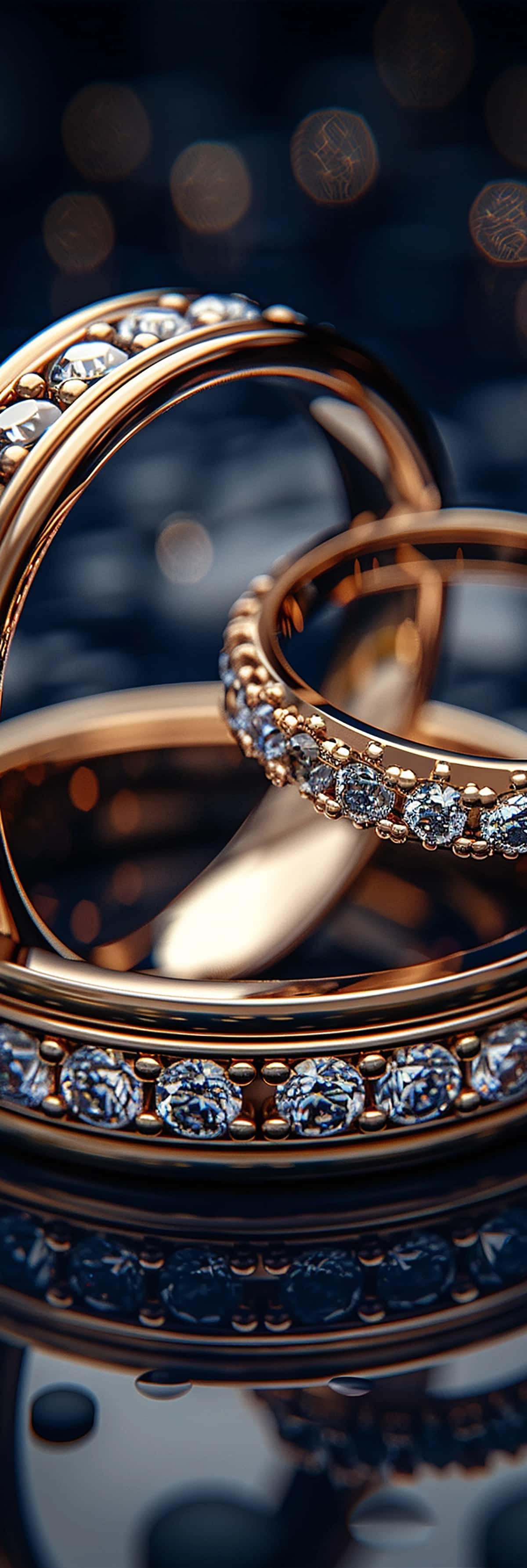 Foto realistik nikoh uzuklari | Photo realistic wedding rings 1