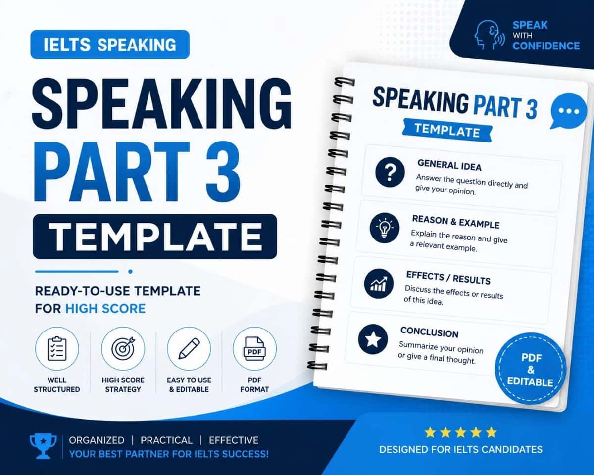 Speaking part 3 shablon 1