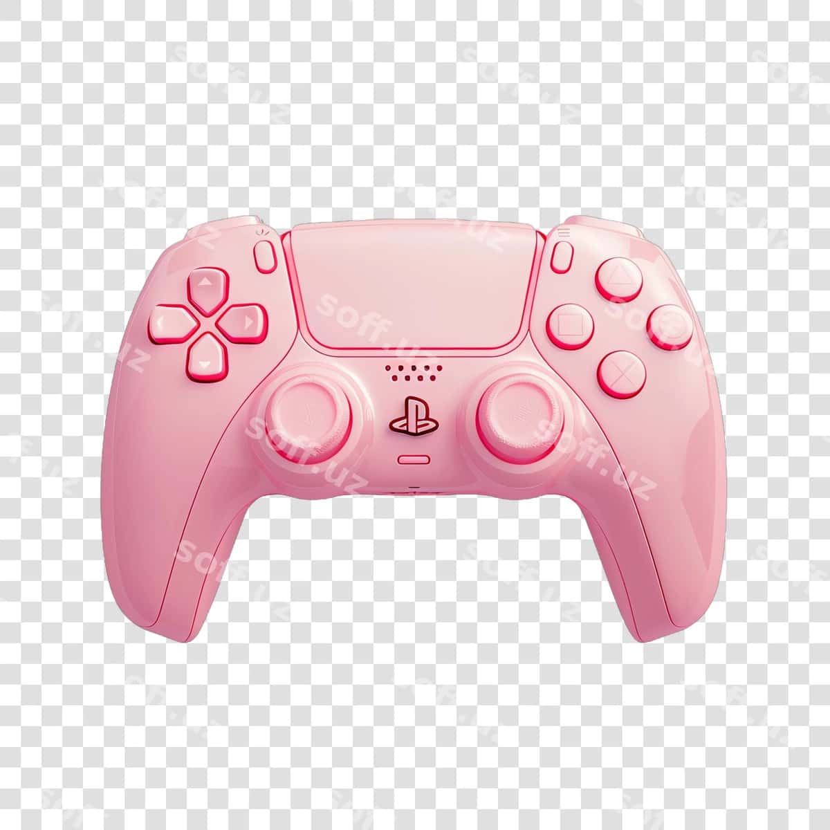 Pushti PlayStation o'yin kontrolleri realitik | Pink playstation game controller realitic 1