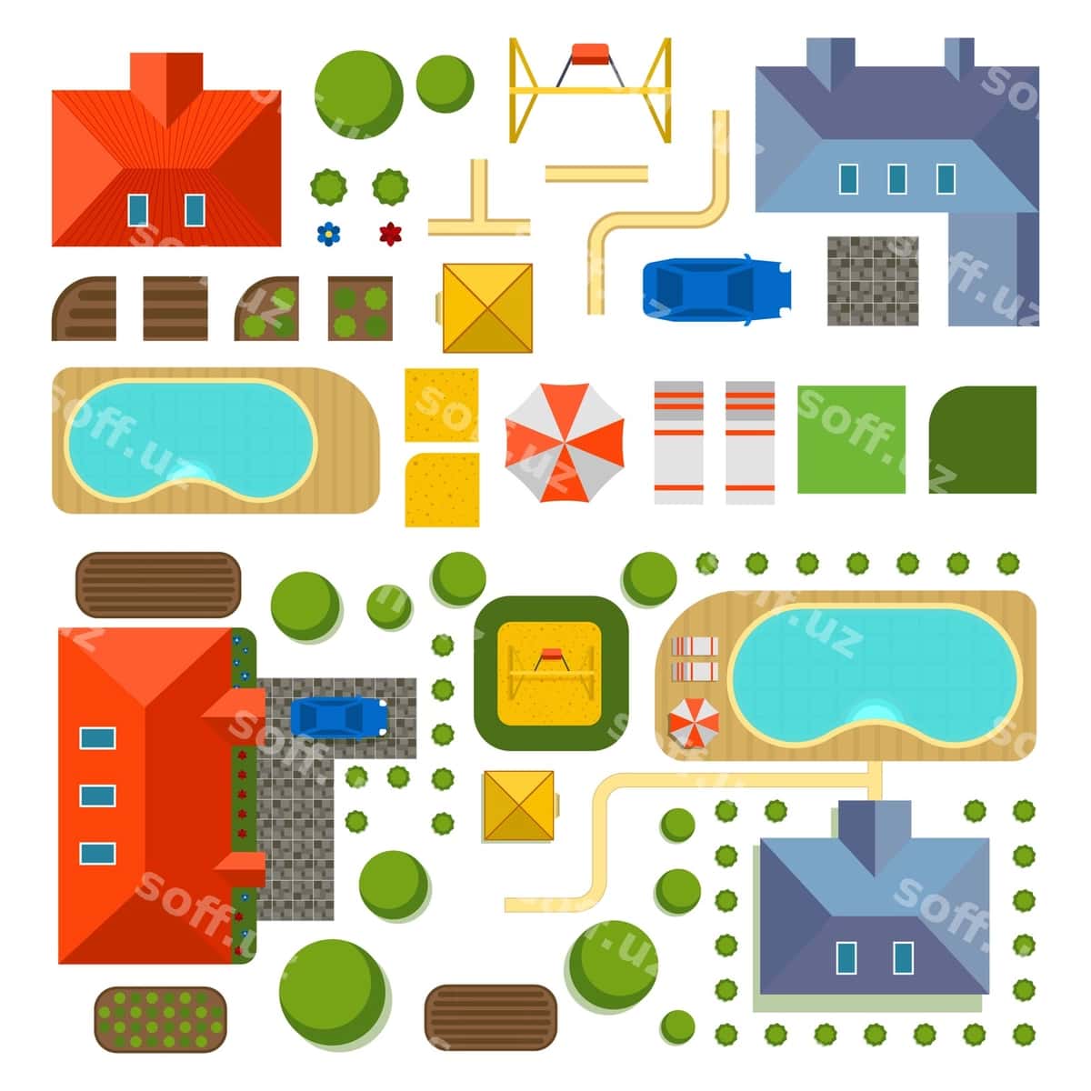 Shaxsiy uy planshasi | Plan private house 1